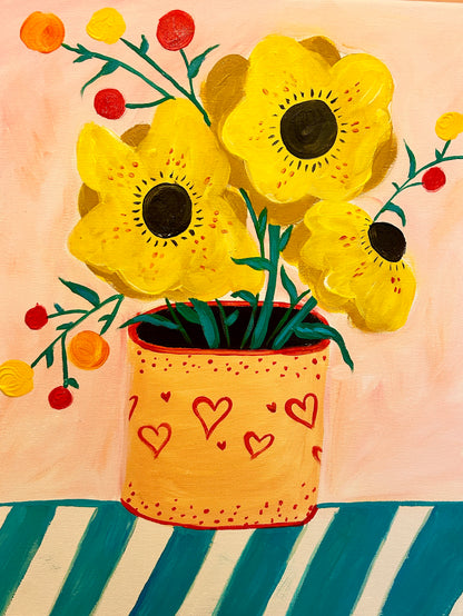 Adult Paint Night with Fizz & Nibbles - April 8th, Haverhill
