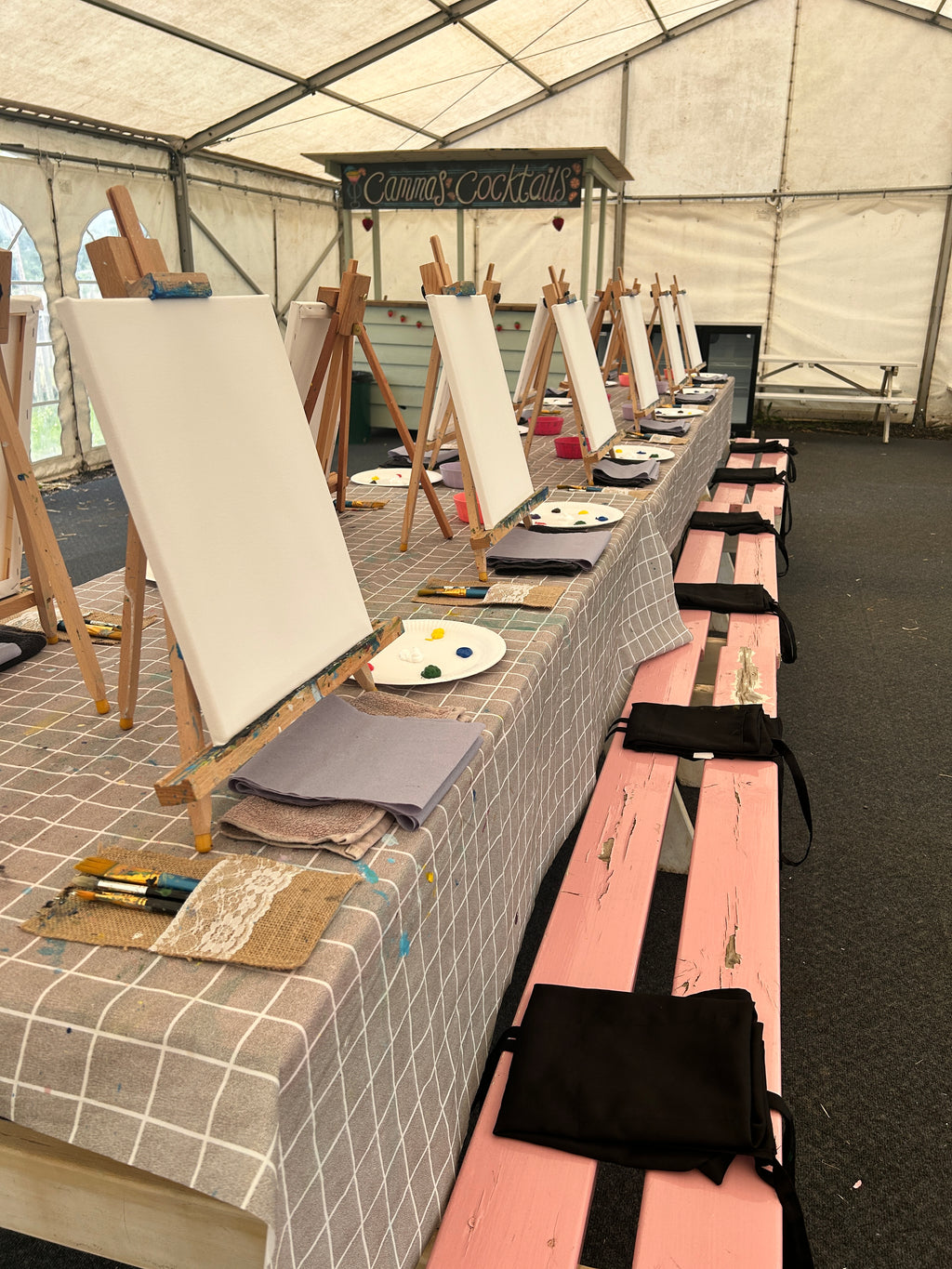 Adult Paint Class with Tea & Cake - July 25th, Cammas Hall Farm