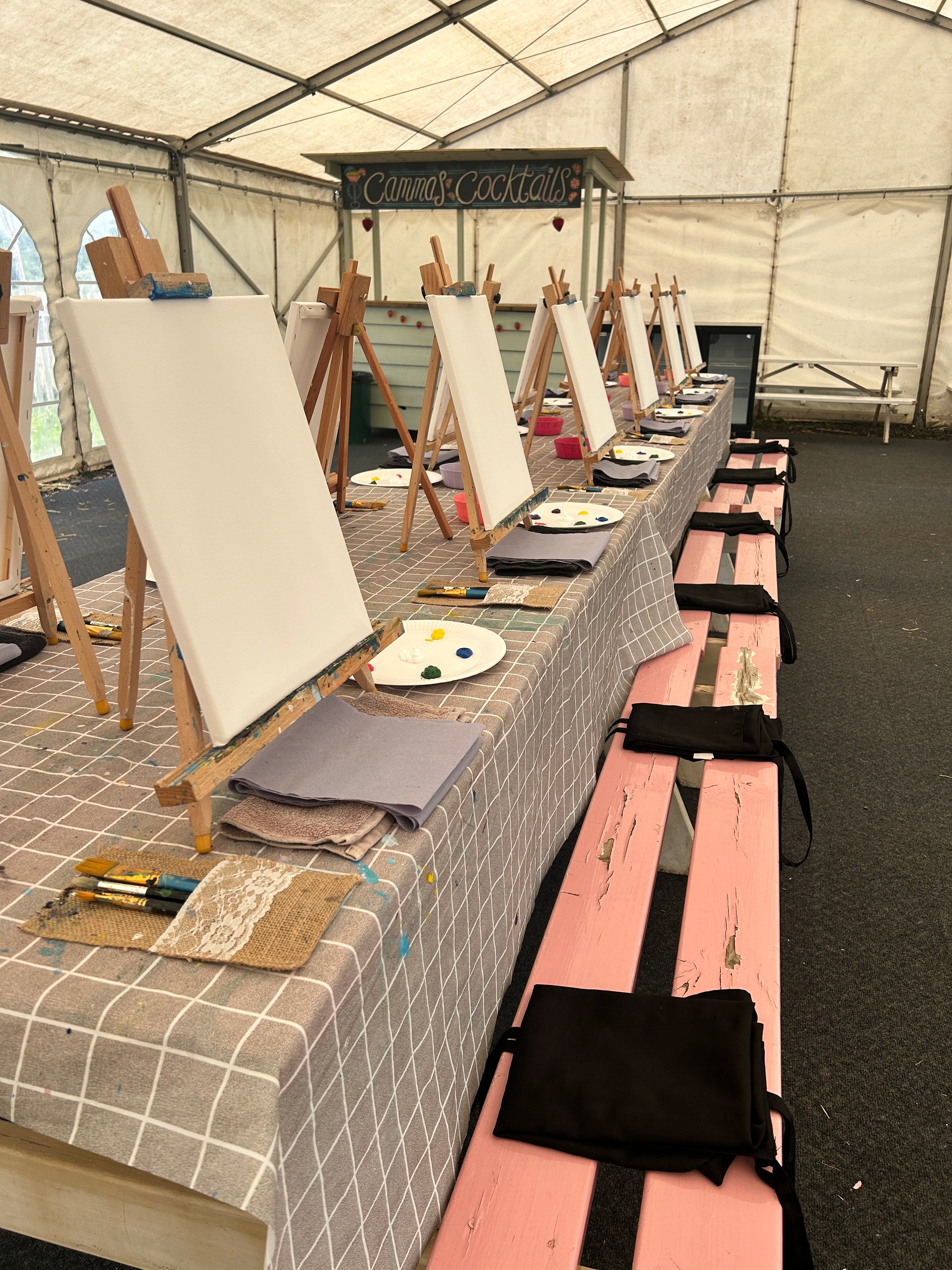 Adult Paint Class with Tea & Cake - August 22nd, Cammas Hall Farm