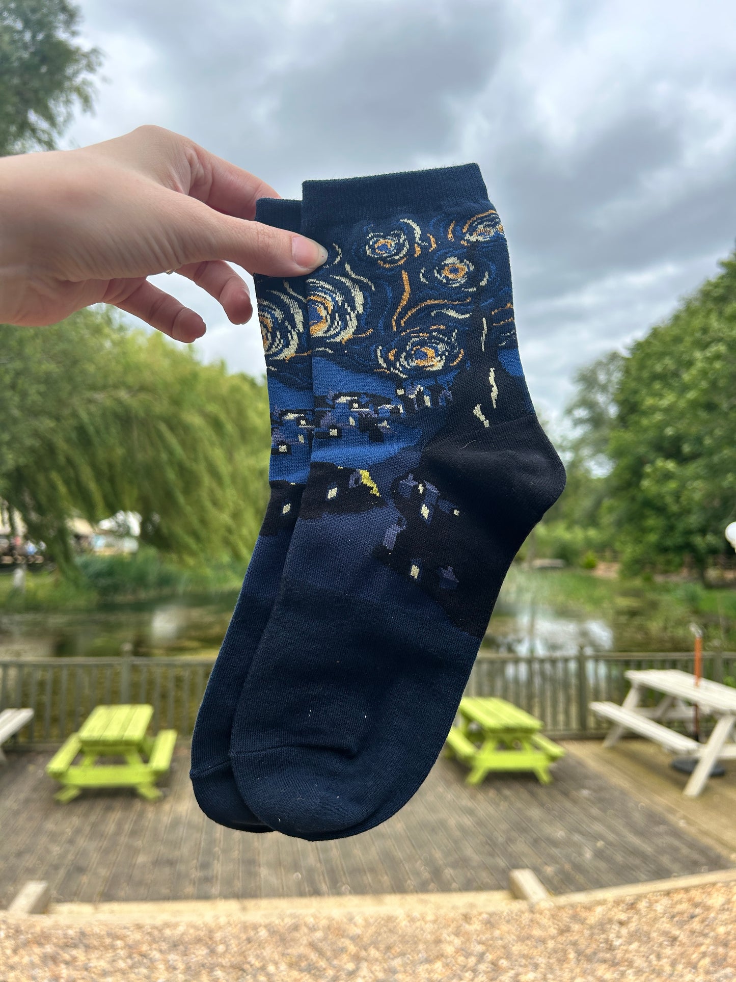 Artist-Inspired Cotton Socks