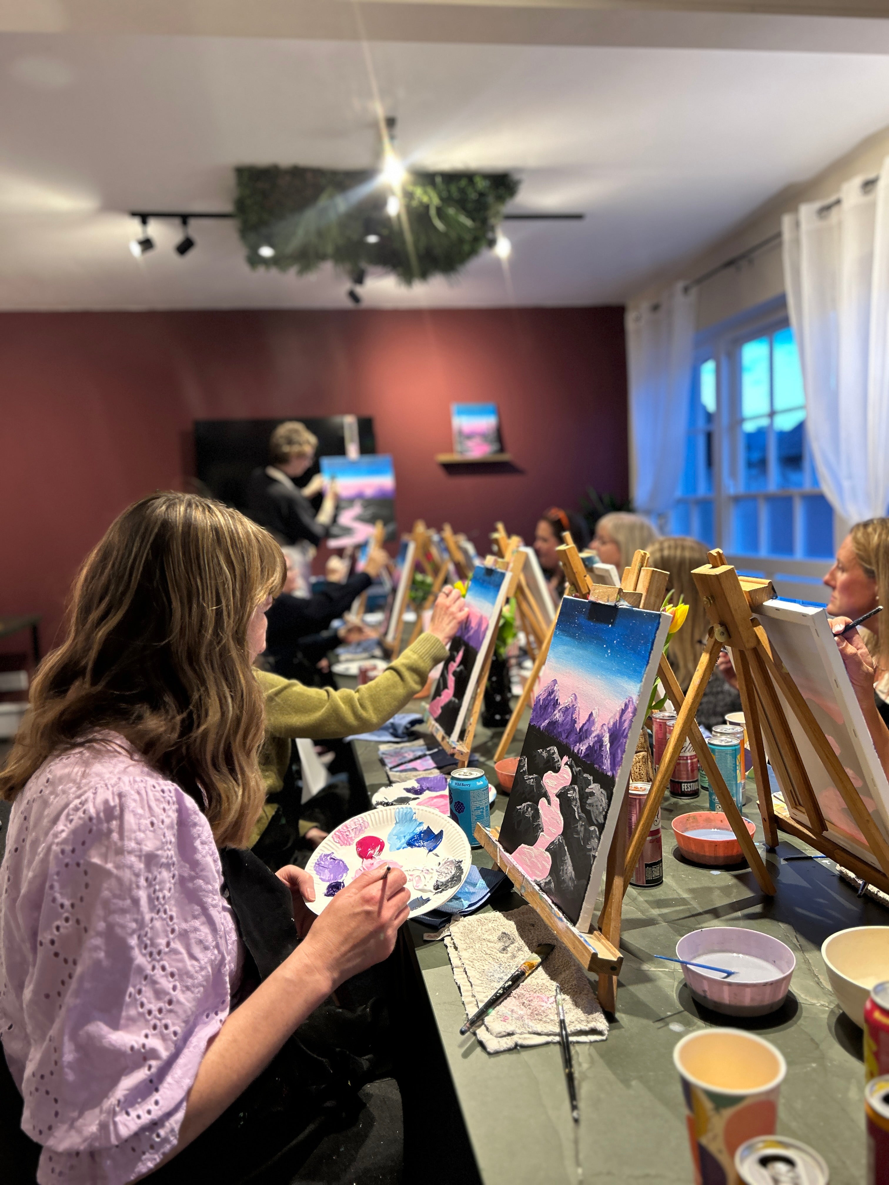 Nostalgic Adult Paint Night - August 6th, Saffron Walden