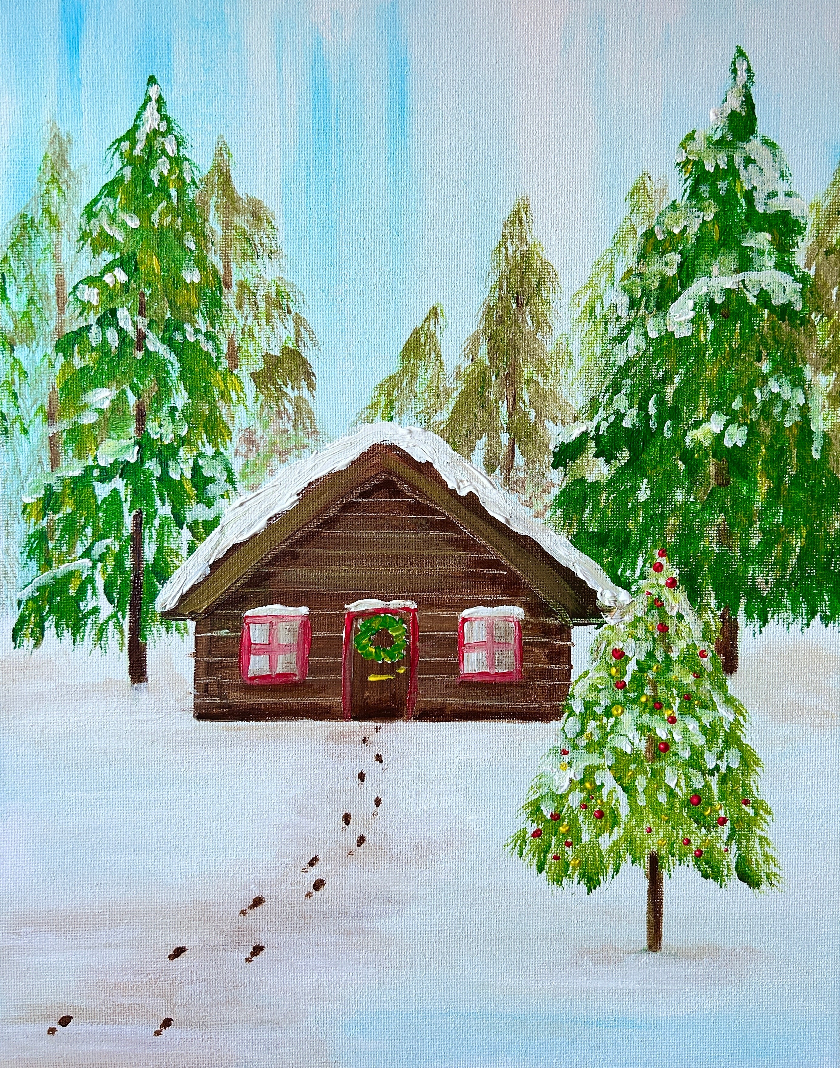 Adult Paint Night - December 17th, Bishops Stortford