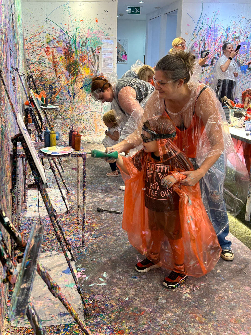 The Splatter Room - Under 8's