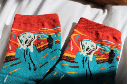 Artist-Inspired Cotton Socks