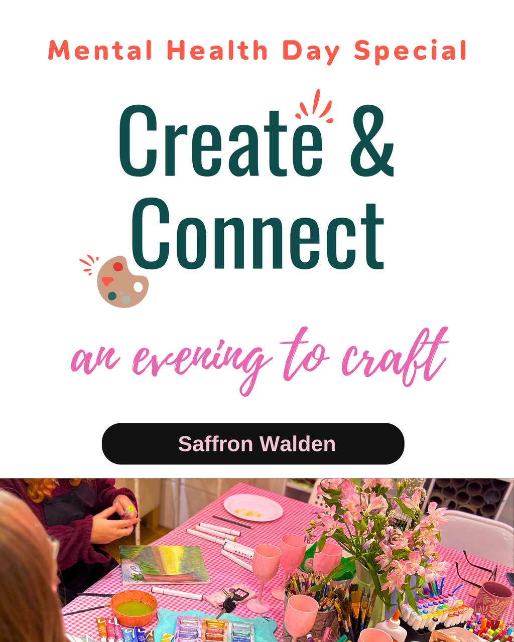Create & Connect - October 10th, Saffron Walden